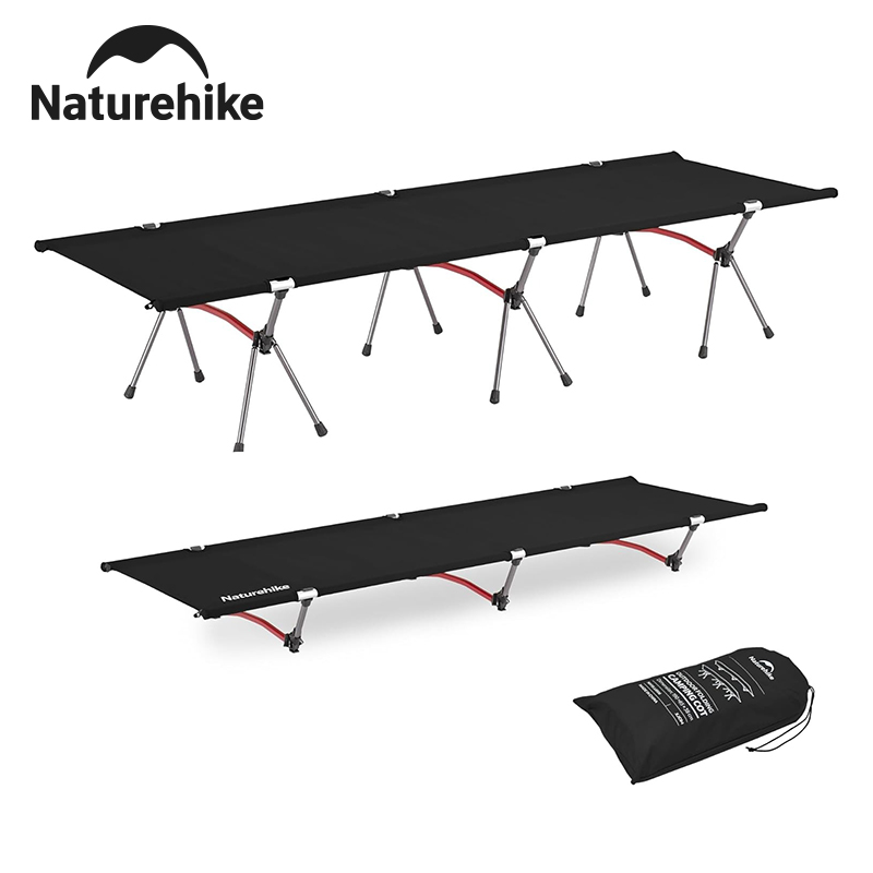 Outdoor Daybed Furniture - Naturehike Folding Camping Cot Height Adjustable
