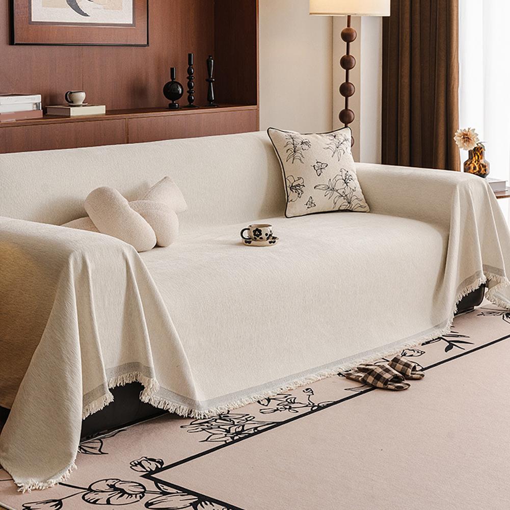 Outdoor Furniture One Piece - Easy to Install Sofa Cover Chenille