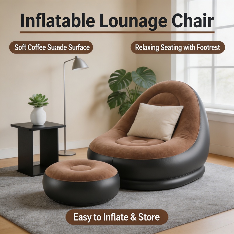 Outdoor Daybed Furniture - Lazy Couch Sofas Inflatable Chair Foldable