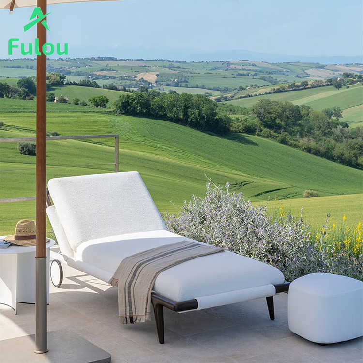 Modern Aluminum Sun Lounge UV  - огляд і ціна Outdoor Furniture Quick Dry