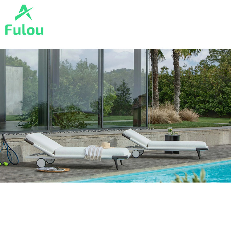 Modern Aluminum Sun Lounge UV  - огляд і ціна Outdoor Furniture Quick Dry