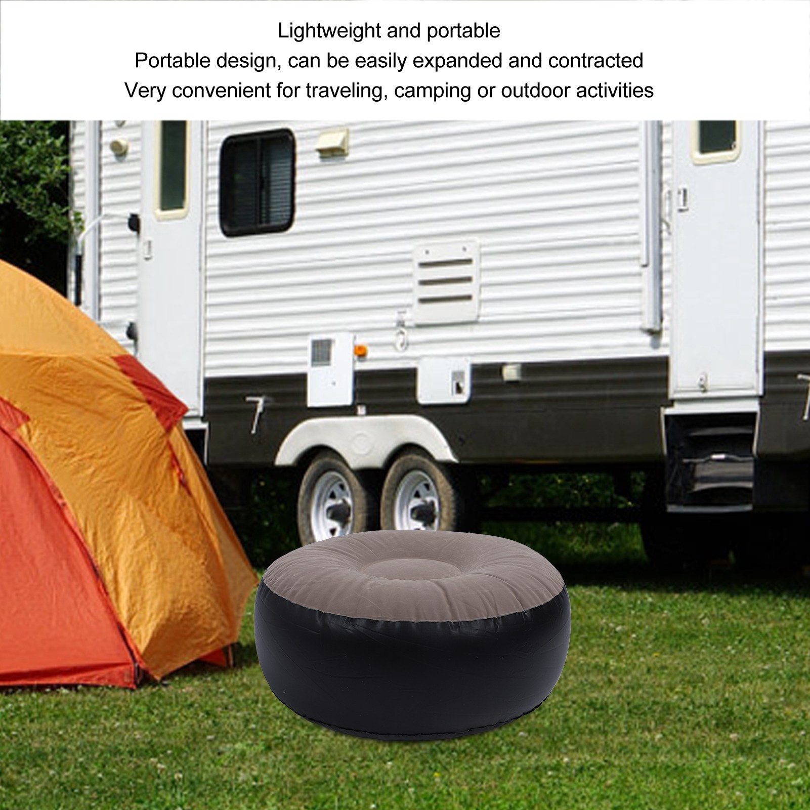 Inflatable Flocking Stool Mult - огляд і ціна Outdoor Furniture Designer