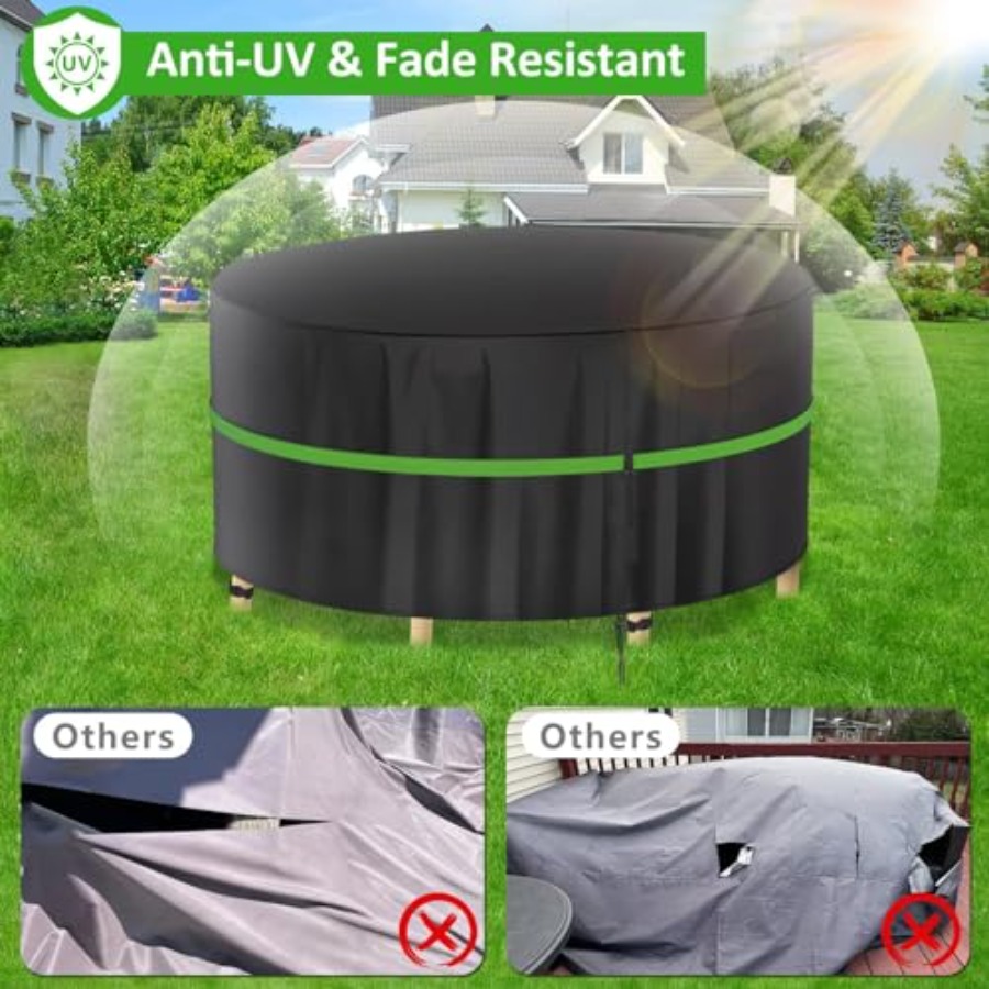 Round Patio Furniture Covers,  - огляд і ціна Outdoor Furniture Table And Chairs
