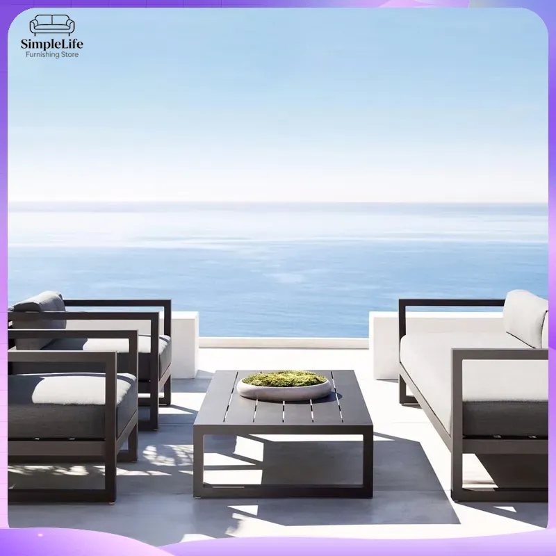Outdoor Sofa Set with Coffee T - огляд і ціна Outdoor Furniture Table