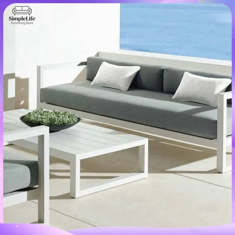 Outdoor Sofa Set with Coffee T - огляд і ціна Outdoor Furniture Table