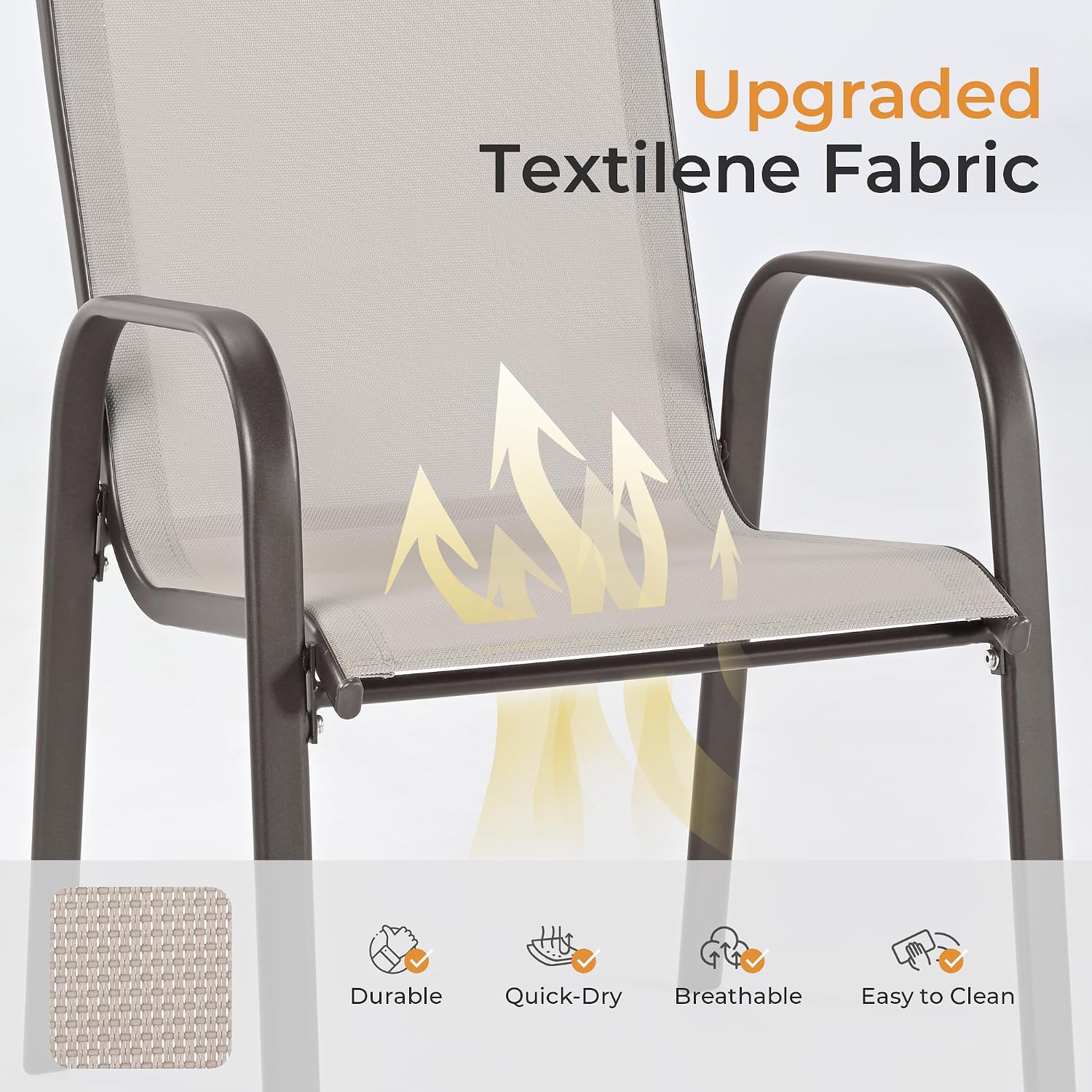 Outdoor Patio Dining Set, 6 Qu - огляд і ціна Outdoor Furniture Quick Dry