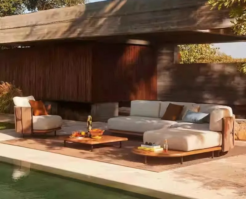 Nordic outdoor rattan sofa vil - огляд і ціна Outdoor Furniture Designer