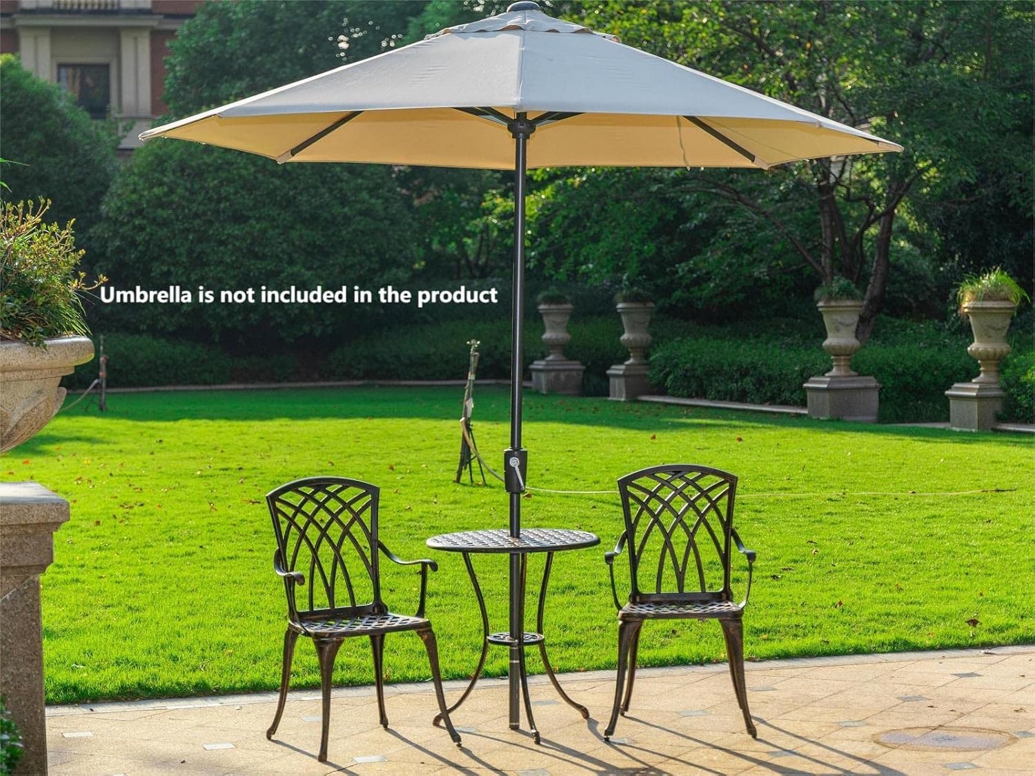 Bronze rust-resistant cast alu - огляд і ціна Outdoor Furniture Table