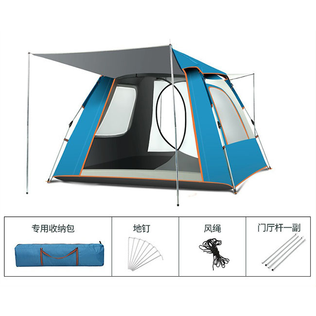 Large Camping Tent Set, up Ins - огляд і ціна Outdoor Furniture Waterproof