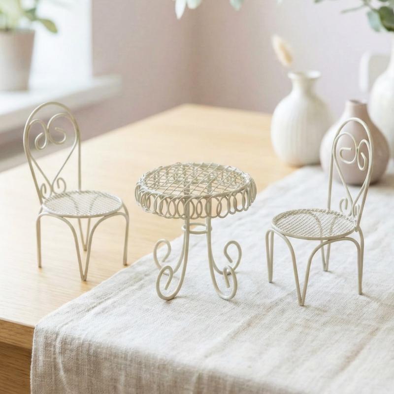 1/3Pcs Dollhouse Garden Displa - огляд і ціна Outdoor Furniture Designer