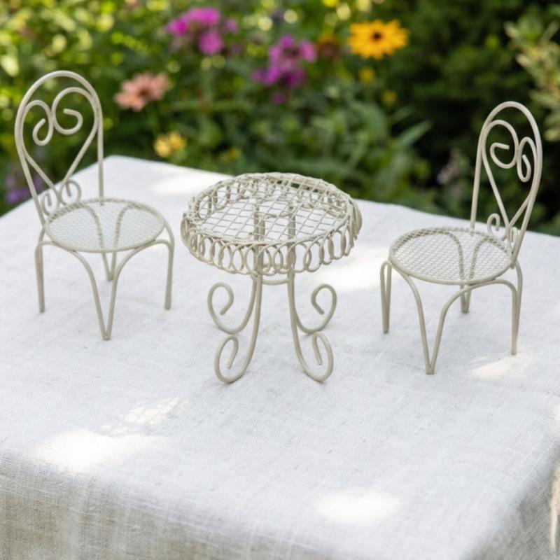 1/3Pcs Dollhouse Garden Displa - огляд і ціна Outdoor Furniture Designer