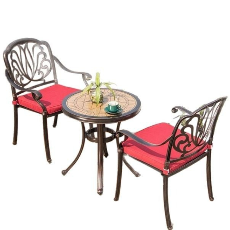 Cast aluminum one table courty - огляд і ціна Outdoor Furniture One Piece