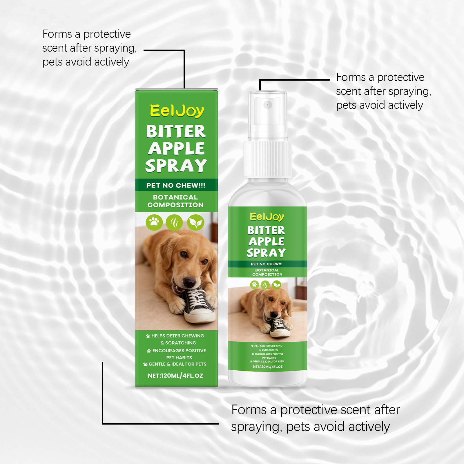 Pet Anti-Chew Spray Non-Toxic  - огляд і ціна Outdoor Furniture Quick Dry