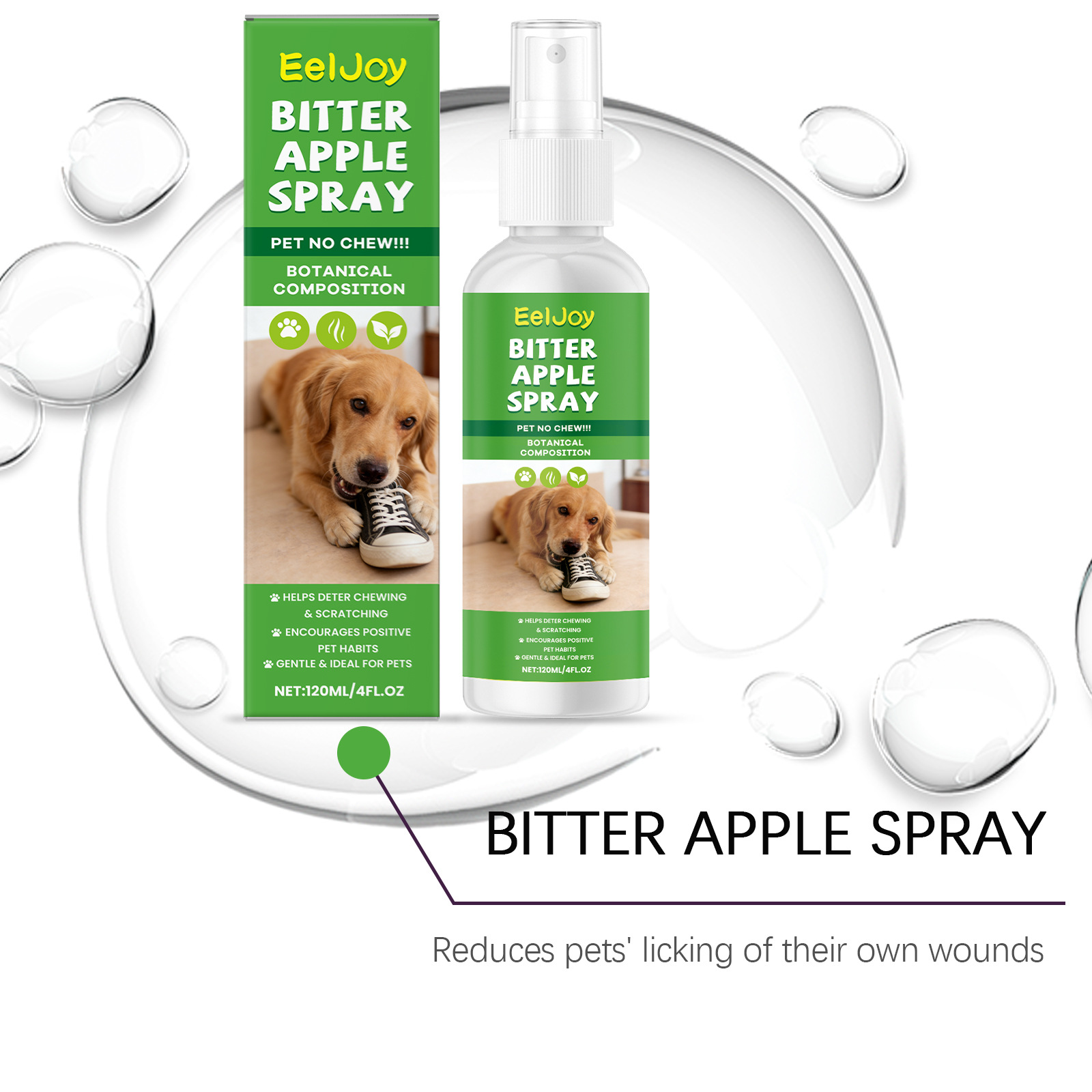 Pet Anti-Chew Spray Non-Toxic  - огляд і ціна Outdoor Furniture Quick Dry