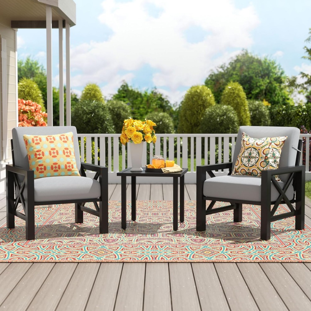 Three Piece Patio Bistro, Conv - огляд і ціна Outdoor Furniture One Piece