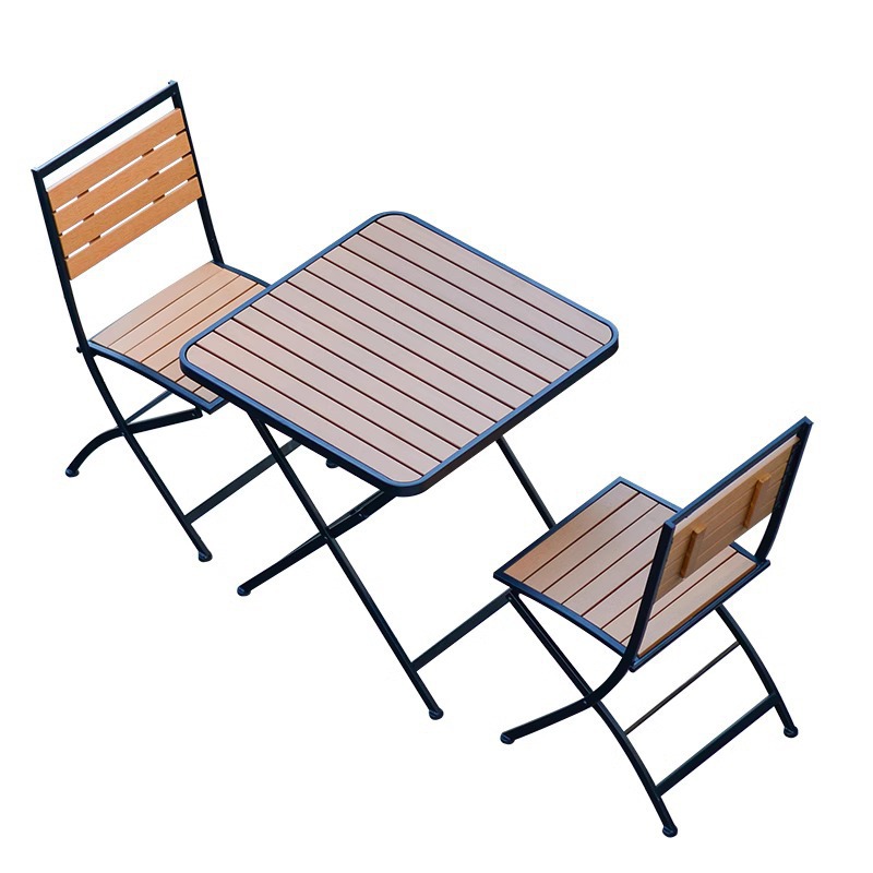 Modern Minimalist WPC Outdoor  - огляд і ціна Outdoor Furniture Table And Chairs