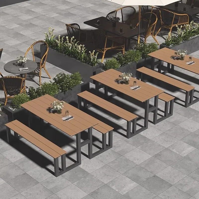 Simple Outdoor Wrought Iron Ta - огляд і ціна Outdoor Furniture One Piece