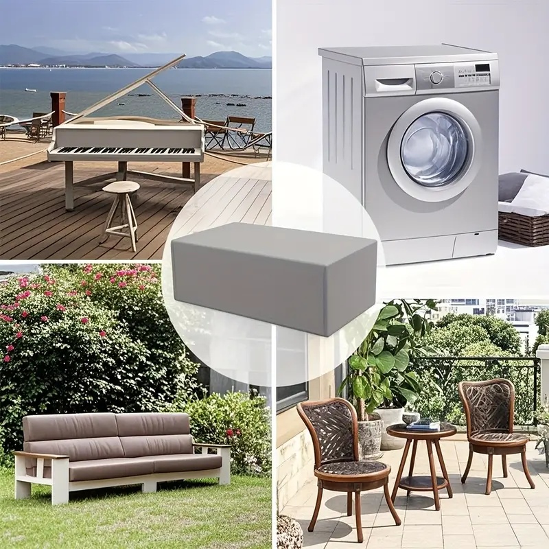 Silver Oxford Fabric Protectiv - огляд і ціна Outdoor Furniture Table And Chairs