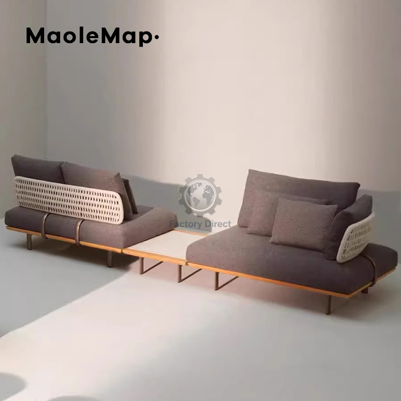 Outdoor Sofa Rattan Teak Combi - огляд і ціна Outdoor Furniture Italian